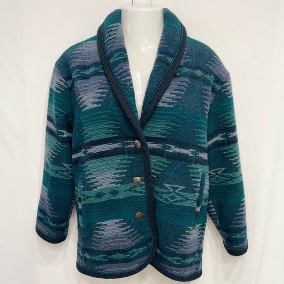Vintage Woolrich Aztec Coat - Picture 1 of 4